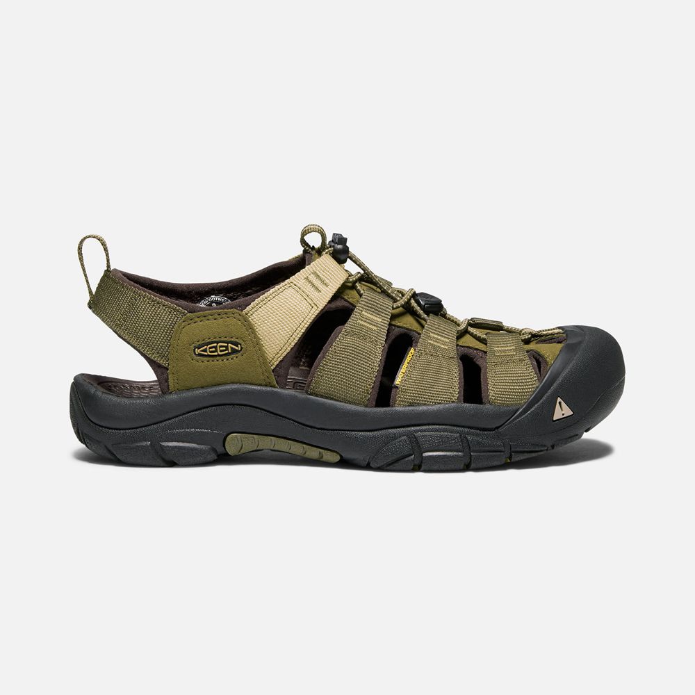 Sandalias Trekking Keen Mexico Verde Oscuro Oliva - Hombre Newport Hydro - YL6257418